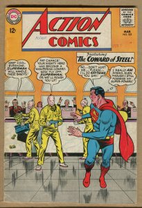 Action Comics #322 - The Coward of Steel! 1965 (Grade 3.0) WH