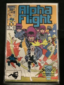 Alpha Flight #43 Direct Edition (1987)