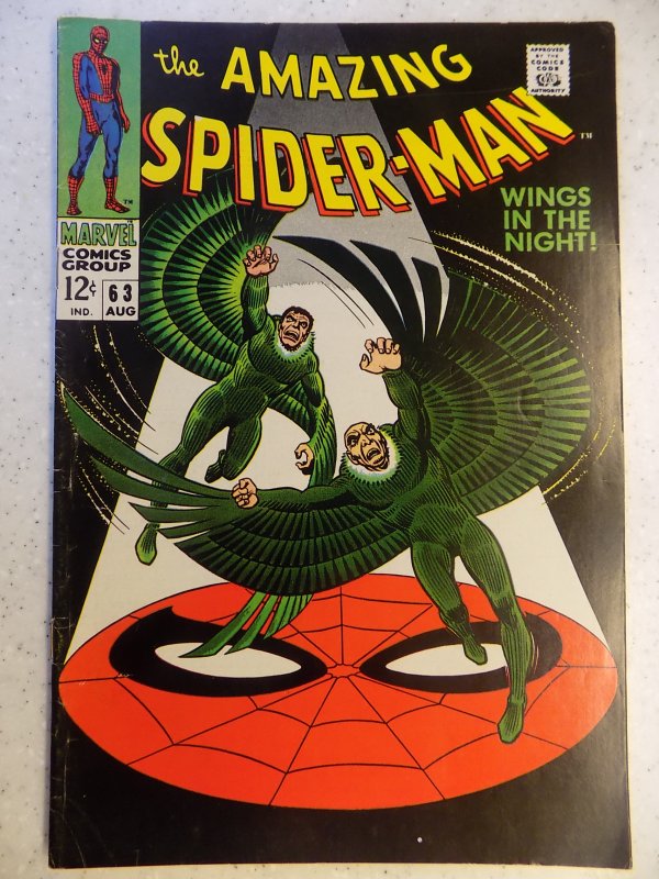 AMAZING SPIDER-MAN # 63 MARVEL ACTION ADVENTURE 