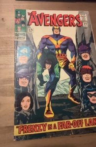 The Avengers #30 (1966)frenzy in a far off land