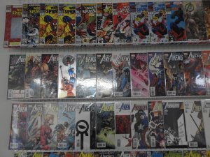 Huge Lot 140+ Comics W/ Avengers and Spider-Man! Avg. VF Condition!