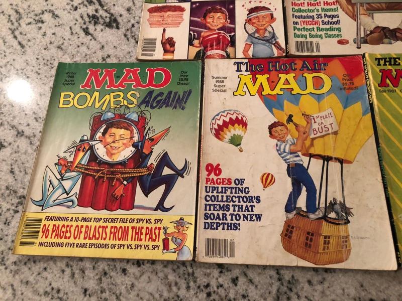 5 Mad Magazines Super Specials Fall 87' Summer 88' 89' Winter 88' Spring 90' JW1