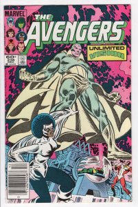 AVENGERS #238 - 6.5 - WP - Blackout