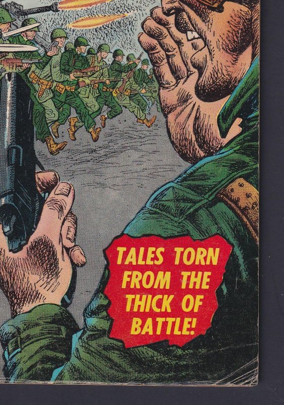 Battlefront #34 War VG 4.0 Atlas Comic - Aug 1955