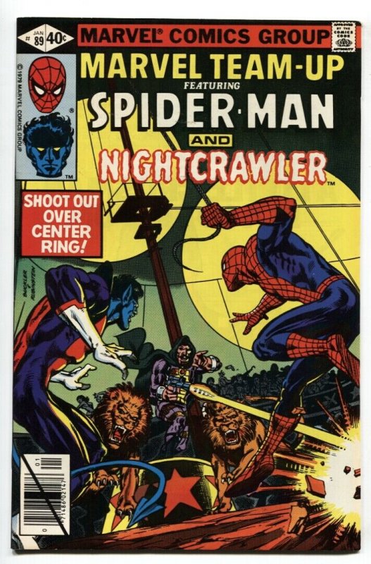 MARVEL TEAM-UP #89 Spider-Man-Nightcrawler NM-