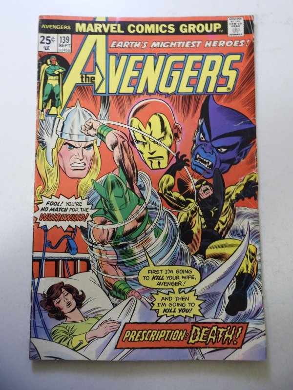 The Avengers #139 (1975) VG/FN Condition