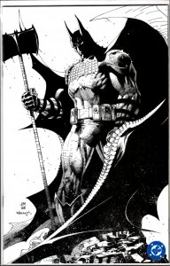 Absolute Batman #1 Lee Black & White Cover (2024) Batman