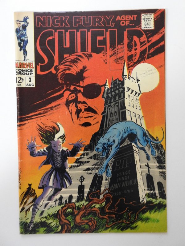 Nick Fury, Agent of SHIELD #3  (1968) FN Condition!