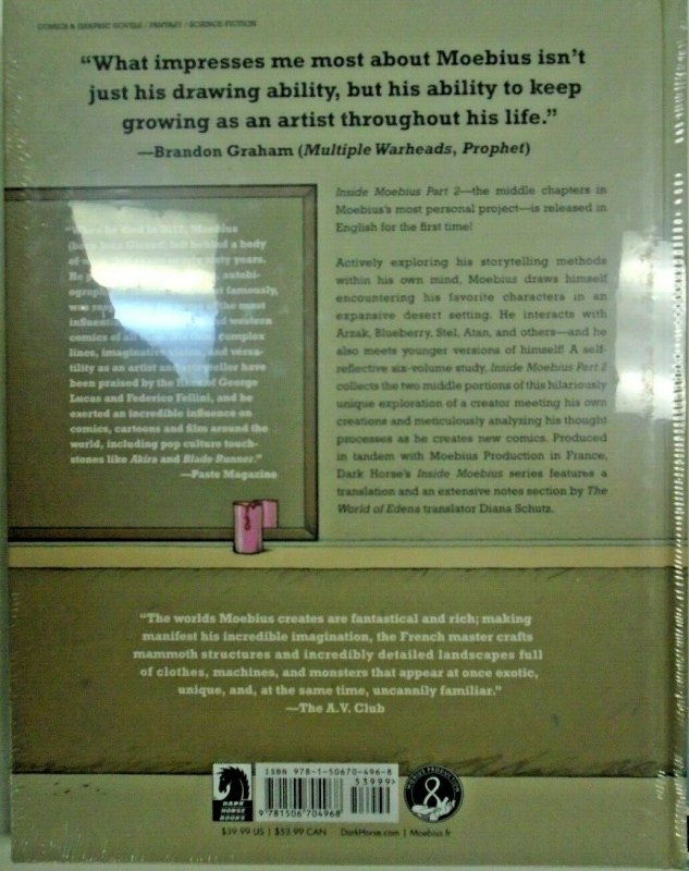 Moebius Library Inside Moebius HC Vol 1; 40% Off!