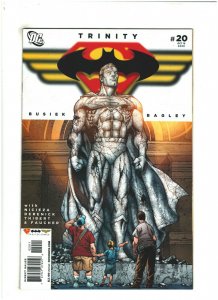 Trinity #20 NM- 9.2 DC Comics 2008 Superman, Batman & Wonder Woman   761941270456