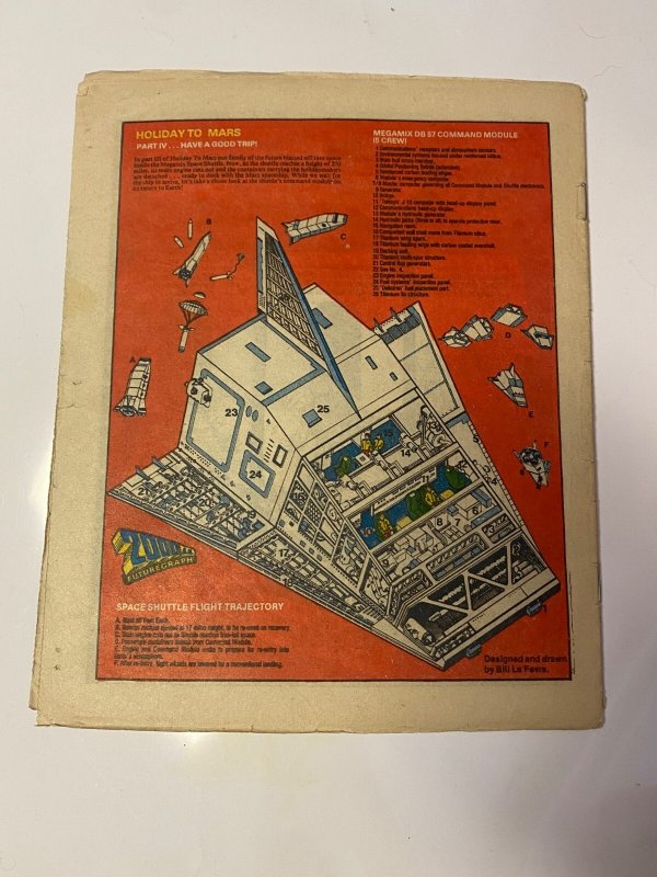 2000 AD StarLord Prog 99 IPC MAGAZINES LTD. UK Comic Newspaper 4 KM48