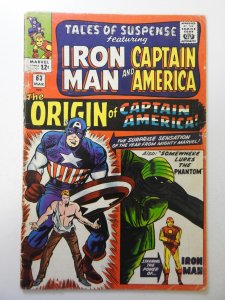 Tales of Suspense #63 (1965) VG Condition moisture stain