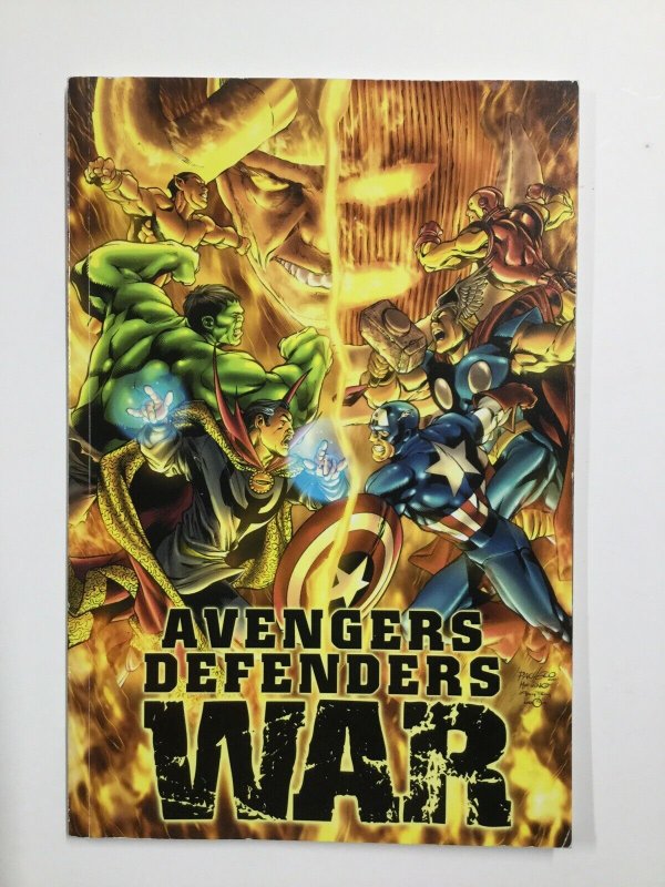 Avengers Defenders War Tpb Softcover Sc Very Fine Vf 8.0 Marvel