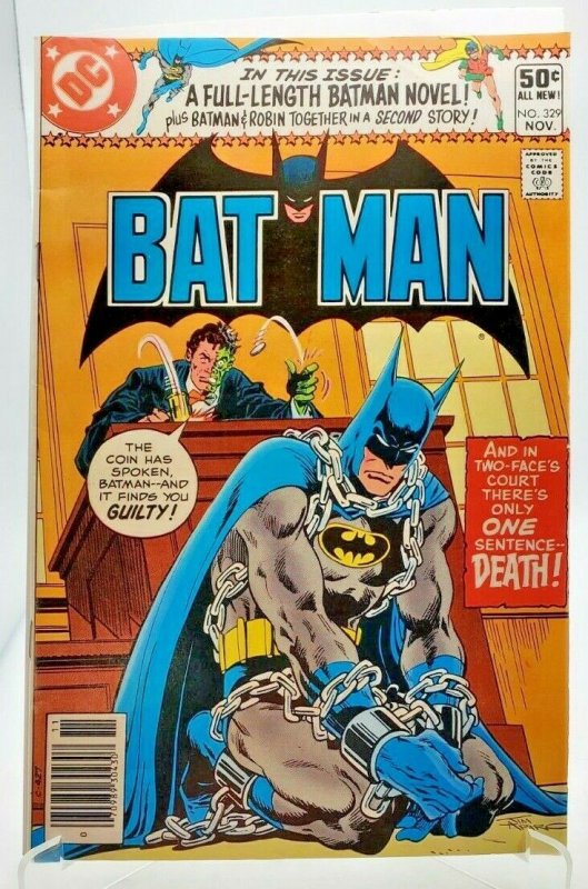 Batman #329 (1980) DC- Newstand Variant- VF/NM