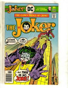 The Joker # 7 VF DC Comic Book SIGNED By Julius Schwartz Batman Gotham J371