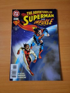 Adventures of Superman #533 Direct Market Edition ~ NEAR MINT NM ~ 1996 DC Comic