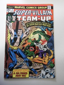 Super-Villain Team-Up #2 (1975) VG Condition