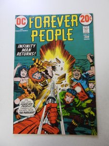 The Forever People #11 (1972) VG+ condition subscription crease