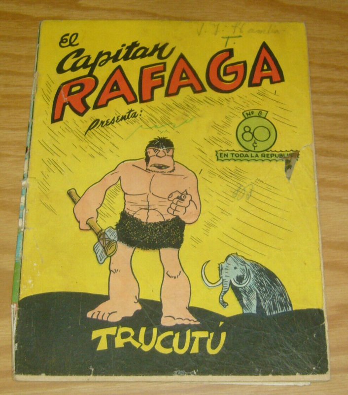 Capitan Rafaga, El #8 POOR; Mayab | low grade comic - save on shipping - details 