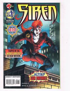 Siren #1 VF/NM Ulraverse Malibu Comics Comic Book 1995 DE44