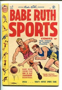 BABE RUTH SPORTS #1-1949-BABE ZAHARIAS-OLYMPICS-SOUTHERN STATES PEDIGREE-fn- 