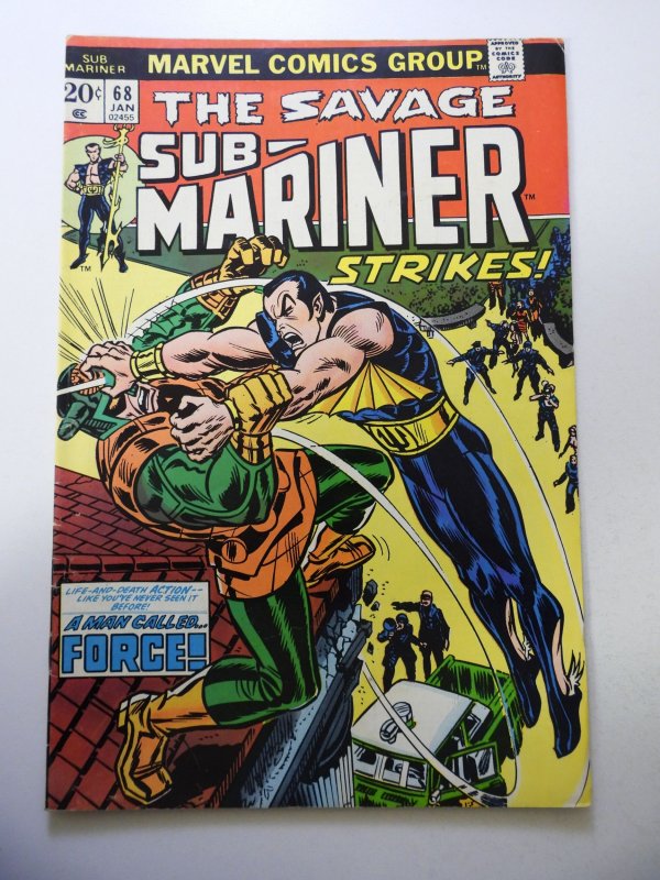 Sub-Mariner #68 (1974) FN Condition