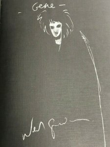 SANDMAN ENDLESS NIGHTS HC VOL 1 SIGNED AND SKETCH BY NEIL GAIMAN 2003 DC COMICS  