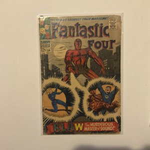 Fantastic Four 56 Good Gd 2.0 Marvel 1966