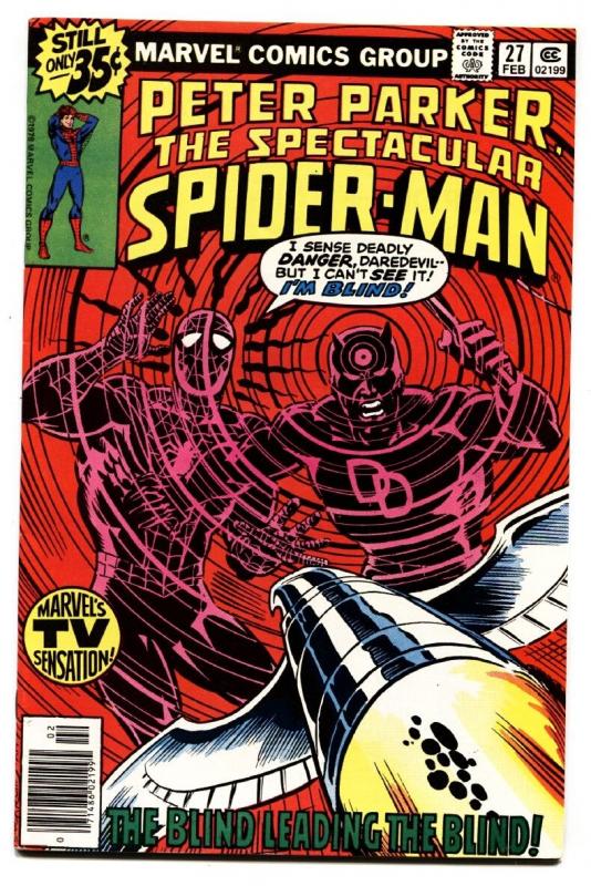 SPECTACULAR SPIDER-MAN #27 comic book 1978- FRANK MILLER art-Marvel