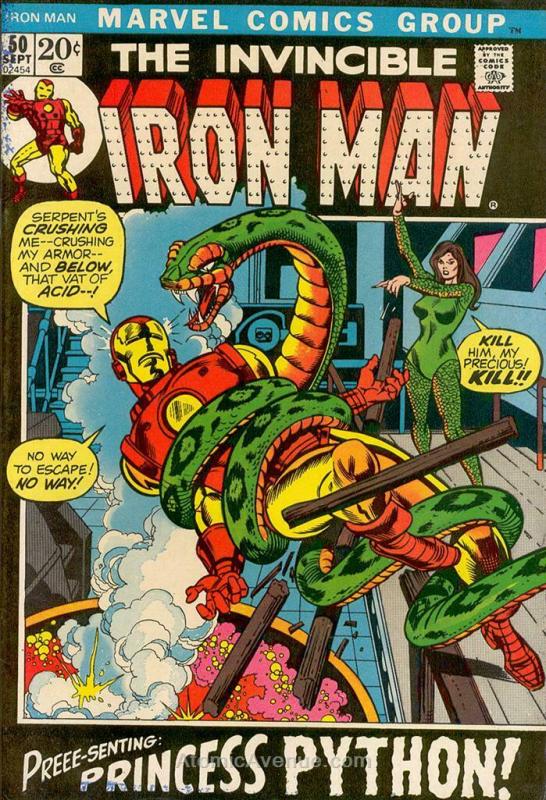 Iron Man (1st Series) #50 VG; Marvel | low grade comic - save on shipping - deta