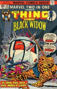 Marvel Two-In-One #10 FN ; Marvel | the Thing Black Widow