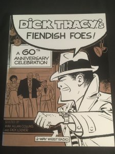 DICK TRACY'S FIENDISH FOES! by Max Allan Collins & Dick Locher, Softcover, 1991