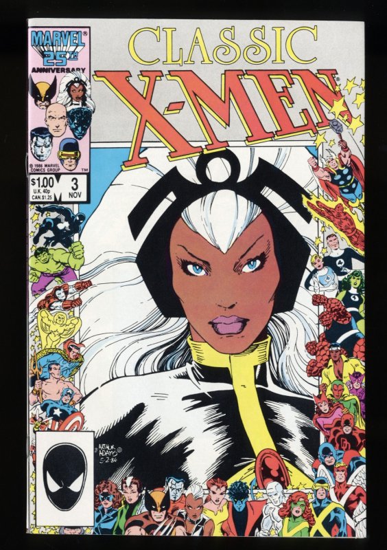 Classic X-Men #3 NM+ 9.6