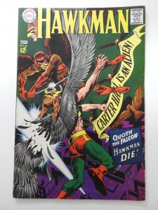 Hawkman #22  (1967) Hawkman, Die! Sharp Fine+ Condition!