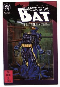 Batman: Shadow of the Bat #3  1992 - DC  -VF - Comic Book