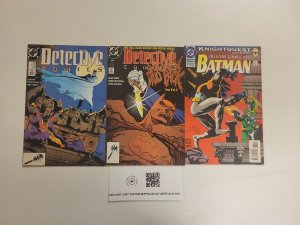 3 Detective Comics Batman DC Comic Books #603 604 674 29 TJ27