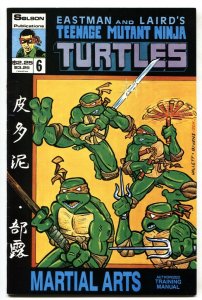 TEENAGE MUTANT NINJA TURTLES Authorized Martial Arts Training Manual #6 1987
