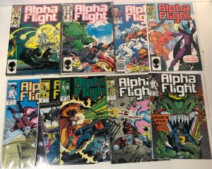 Alpha Flight (1983)# 1-130 + ANNUALS 1-3 F/VF Complete Set ~ Marvel | John Byrne