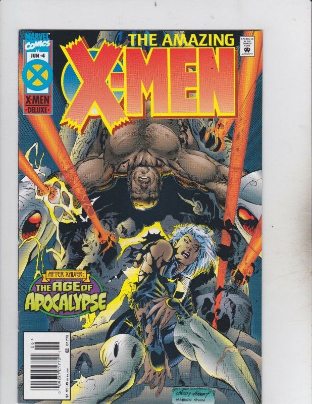 Marvel Comics Group! The Amazing X-men! Deluxe! Issue 4!