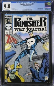 PUNISHER WAR JOURNAL #1 CGC 9.8 MATT MURDOCK JIM LEE