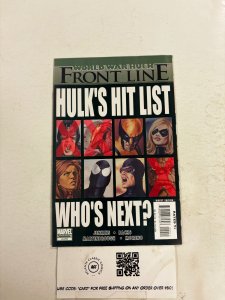 World War Hulk Front Line #4 NM Marvel Comic Books Blackbolt Illuminati 23 HH83