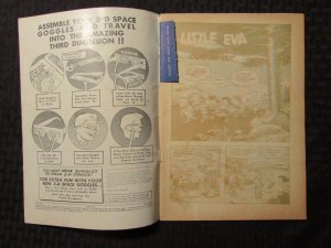 1953 3-D Comics LITTLE EVA v.1 #1 GD- St John Publishing NO Glasses Clipped