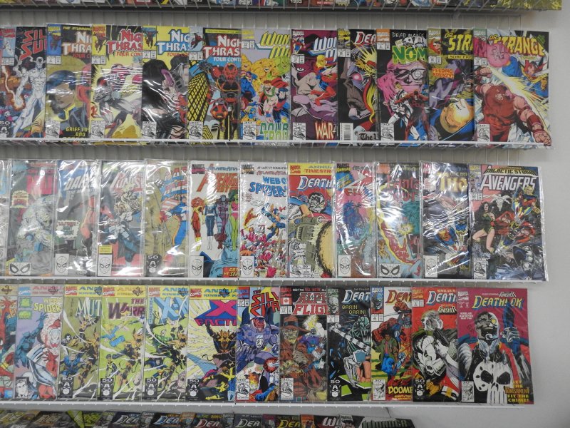 Huge Lot 160+ Comics W/ Silver Surfer, Dr. Strange, Deathlok+ Avg VF- Condition!