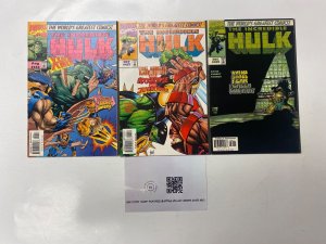 3 Incredible Hulk MARVEL comic books #455 457 459 4 LP5