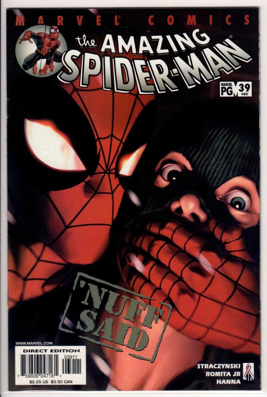 The Amazing Spider-Man #39 (2002) 9.6 NM+