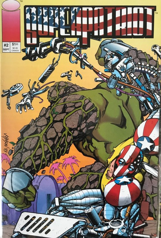 SuperPatriot #1 #2 #3 #4 (1993) Lot of 4 issues