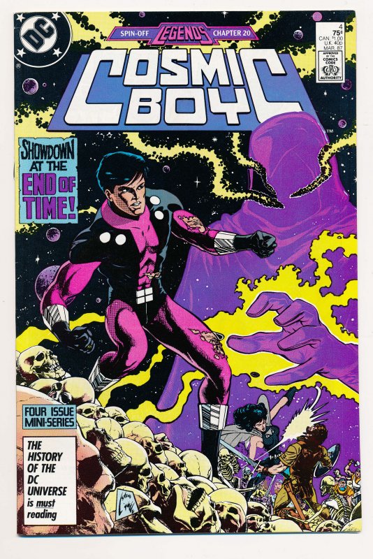 Cosmic Boy (1986) #1-4 NM complete series