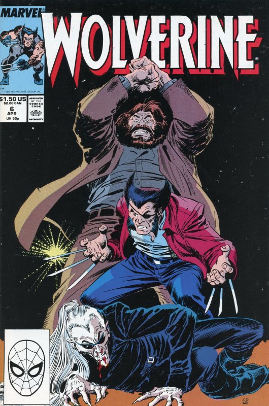 Wolverine #6 (1989) Comic Book VF/NM 9.0