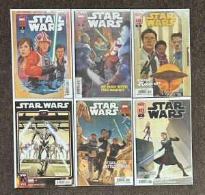 Star Wars #1,2,3,4,5,6 NM Lot Marvel Comics 2025