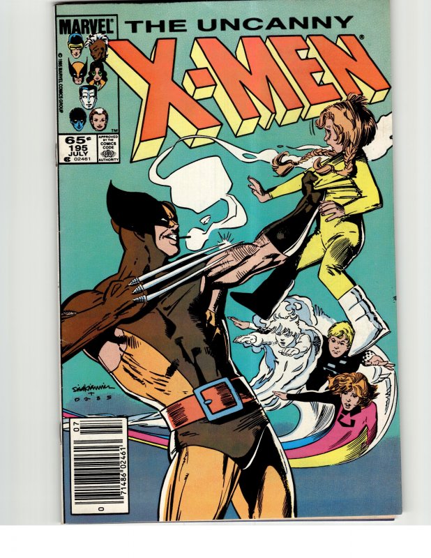 The Uncanny X-Men #195 (1985) X-Men